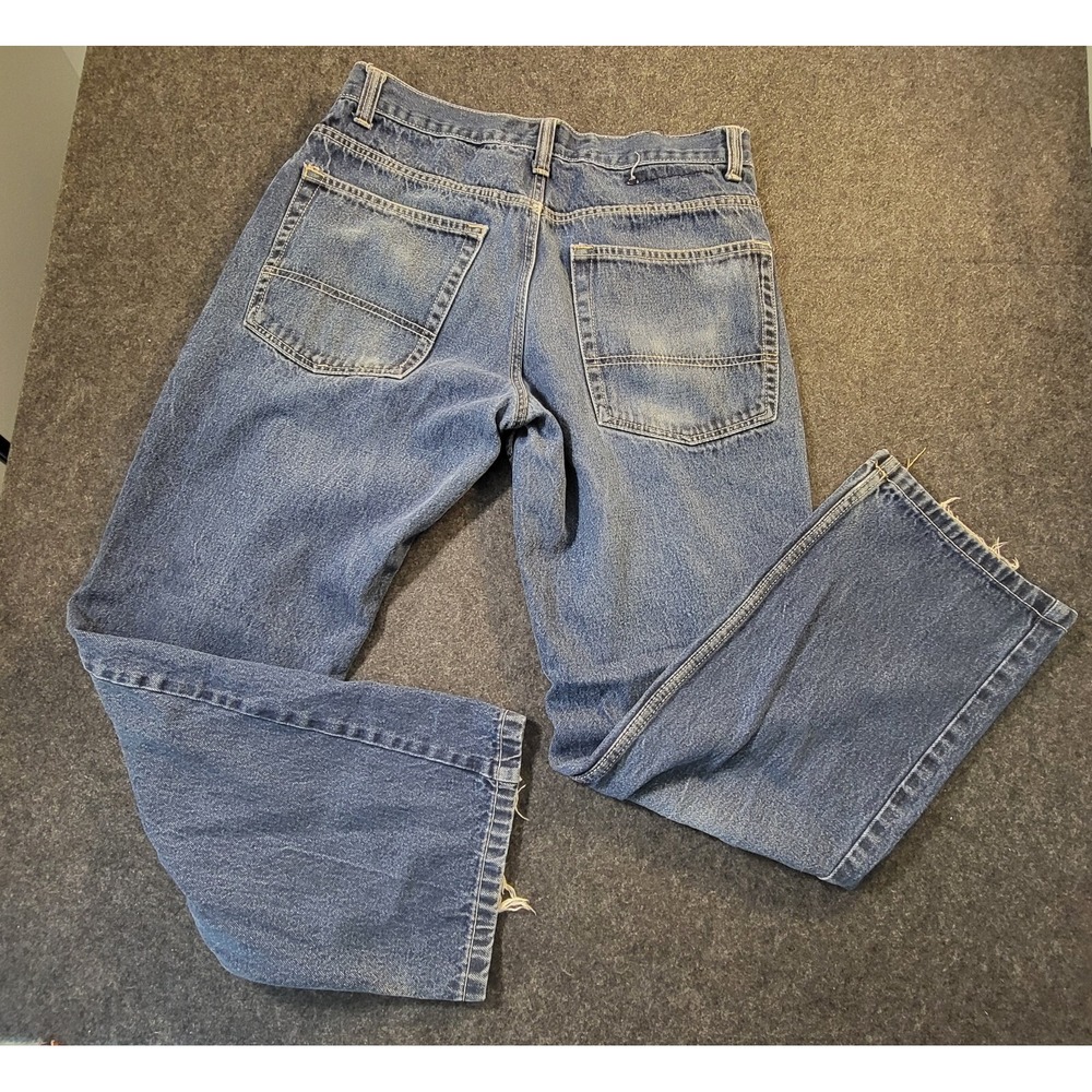 Vintage Southpole Jeans Mens 32x31 Medium Wash Straight Leg Blue Denim Y2K
